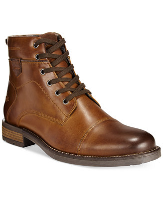 Alfani Jack Cap Toe Boots, Only at Macy&#39;s - Shoes - Men - Macy&#39;s