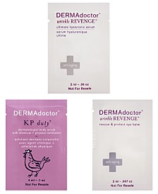 Receive a free 3-piece bonus gift with your $0.01 Dermadoctor purchase