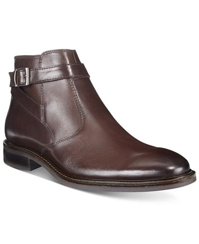 Alfani Men's Noah Side Strap Boots, Only at Macy's - Shoes ...