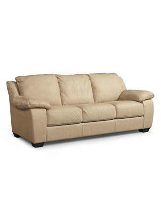 Blair Leather Sofa - Furniture - Macy&#39;s