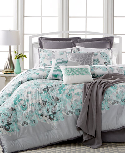 CLOSEOUT! Cascavel 10-Piece Queen Comforter Set - Bed in a Bag - Bed & Bath - Macy&#39;s