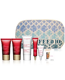Receive a free 7-piece bonus gift with your $75 Clarins purchase