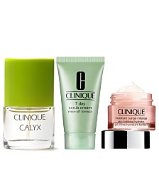 Receive a free 3-piece bonus gift with your $70 Clinique purchase