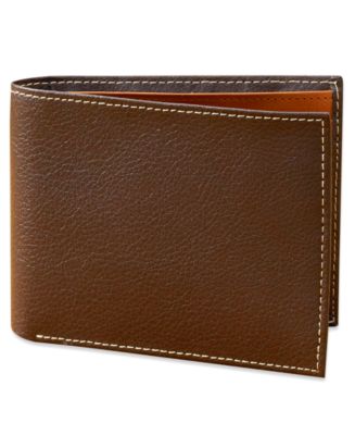 Perry Ellis Men&#39;s Leather New York Simple Bifold Wallet - Accessories & Wallets - Men - Macy&#39;s
