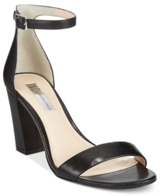 macys chunky heels