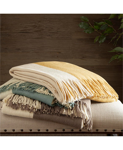 INK+IVY Stockholm Color Block Throw