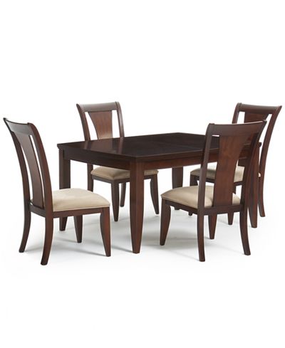 Metropolitan Contemporary 5 -Piece Dining Room Furniture Set, Only at Macy&#39;s, - Furniture - Macy&#39;s