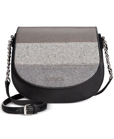 calvin klein saffiano crossbody