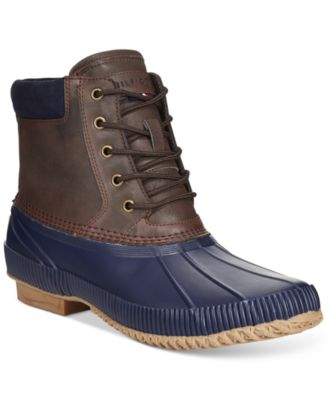 Tommy Hilfiger Men&#39;s Charlie Duck Waterproof Boots - Shoes - Men - Macy&#39;s