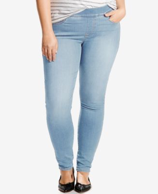 levi jeggings plus size