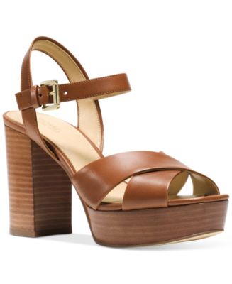 macy's michael kors sandals sale