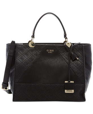 GUESS Cammie Satchel - Handbags & Accessories - Macy&#39;s