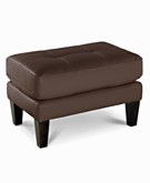 Milan Leather Sofa Living Room Furniture Collection - Furniture - Macy&#39;s