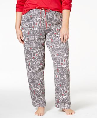 hue pajama pants plus size