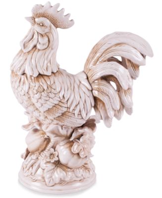 fitz and floyd global market rooster figurine