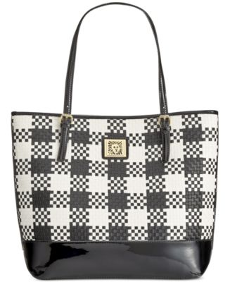 anne klein large tote bag