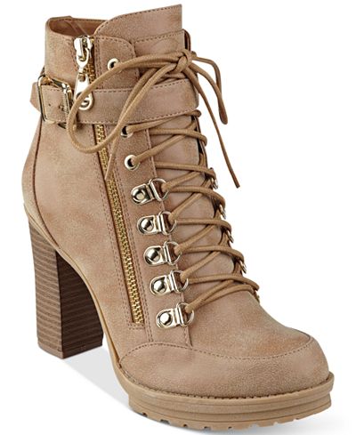 macys beige booties