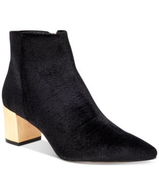 macys high heel booties
