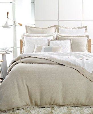 Hotel Collection Linen Natural Duvet Covers - Bedding Collections - Bed & Bath - Macy&#39;s