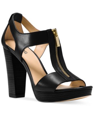 MICHAEL Michael Kors Berkley T-Strap Platform Dress Sandals