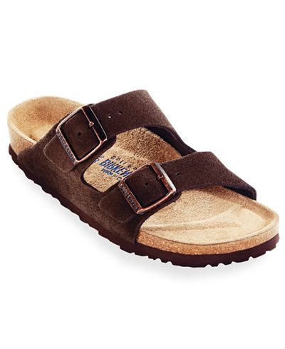men's birkenstock arizona soft footbed sandals