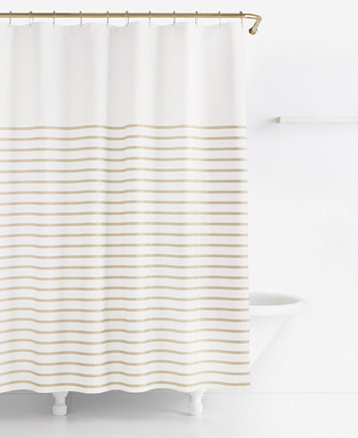 Kate Spade New York Harbour Stripe Shower Curtain 100