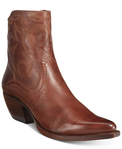 Frye Women&#39;s Shane Western Booties - Boots - Shoes - Macy&#39;s