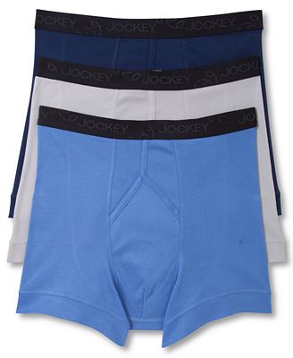 Jockey Men's Underwear, Stay Cool Boxer Brief 3 pack - Underwear - Men ...