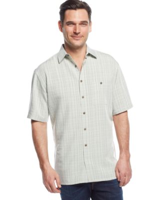 Campia Moda Shirt, Short-Sleeve Plaid Shirt - Casual Button-Down Shirts ...