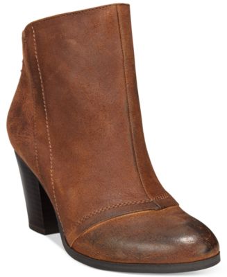 macys block heel boots