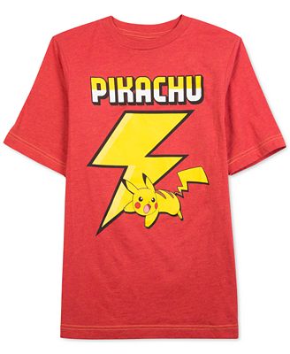 Pokemon Boys' Flash Pikachu T-Shirt - Shirts & Tees - Kids & Baby - Macy's