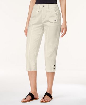 Style & Co. Cargo Capri Pants, Only at Macy's - Pants & Capris - Women ...