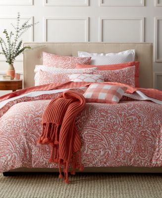 Charter Club Damask Designs Paisley Hibiscus Bedding Collection, Only at Macy&#39;s - Bedding ...