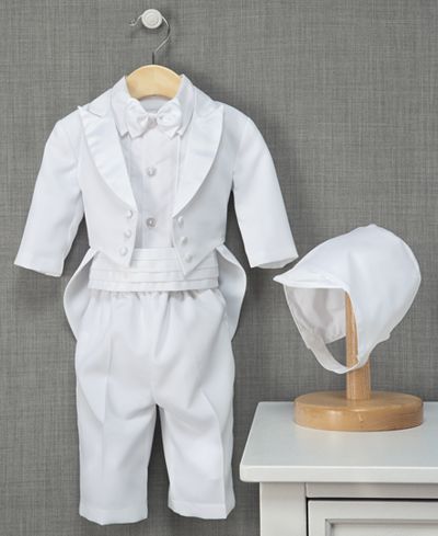 christening outfit boys baby tuxedo madison lauren suit macy macys months baptism boy outfits sets blessing newborn