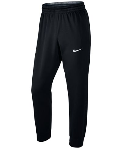 Nike Men's LeBron James Therma Hyper Elite Pants - Activewear - Men ...