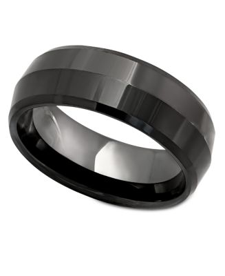  Men s  Ring  Black Ceramic Ring  Rings  Jewelry Watches 