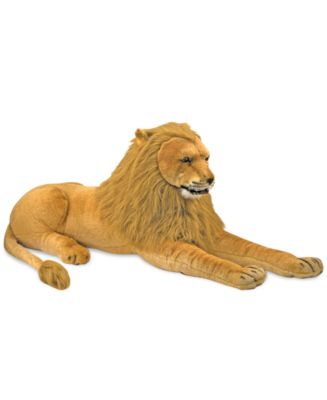 melissa and doug stuffed lion