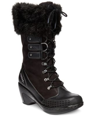 JBU Women&#39;s Scandinavia Faux-Fur Cold Weather Boots - Shoes - Macy&#39;s