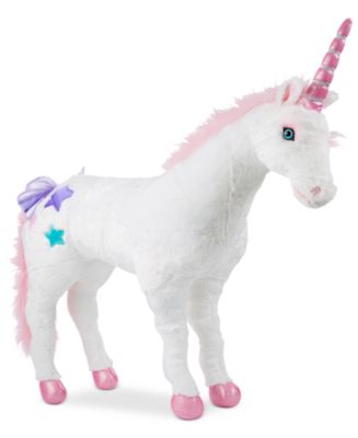 melissa and doug unicorn stuffed animal