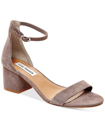 steve madden beige block heels