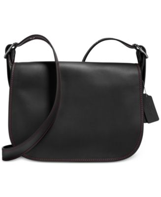 COACH Saddle Bag in Glovetanned Leather - Handbags & Accessories - Macy&#39;s
