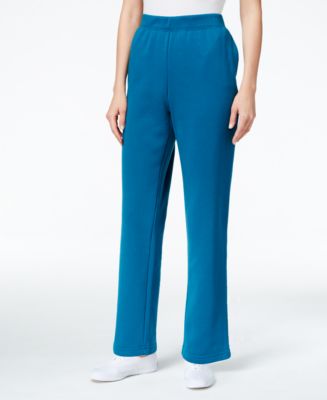 karen scott petite fleece sweatpants