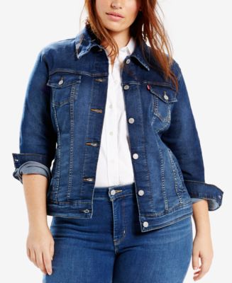  Levi s Plus Size Trucker Denim Jacket Jackets Blazers 