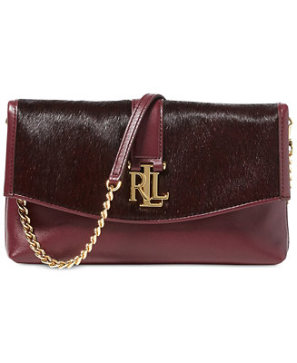 Lauren Ralph Lauren Carrington Barb Clutch - Handbags & Accessories - Macy&#39;s