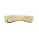 Nina Leather Sectional Living Room Furniture Collection, Power ...