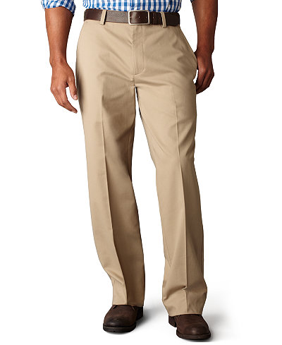 Dockers Easy Khaki Classic Fit Big and Tall Flat Front Pants - Pants ...