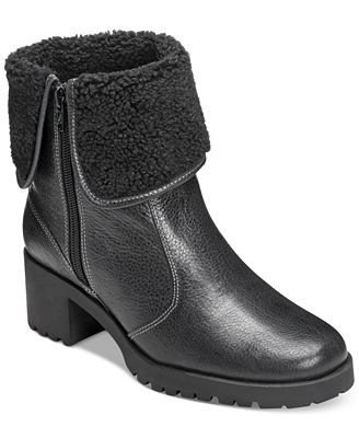 Aerosoles Boldness Faux-Shearling Cold Weather Boots - Boots - Shoes ...