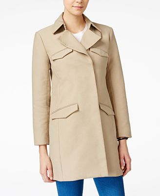 Armani Exchange Trench Coat - Coats - Women - Macy's