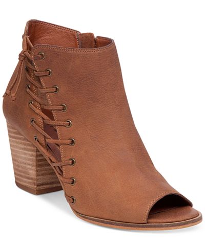 womens booties lace up