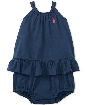 ralph lauren baby boy shortall